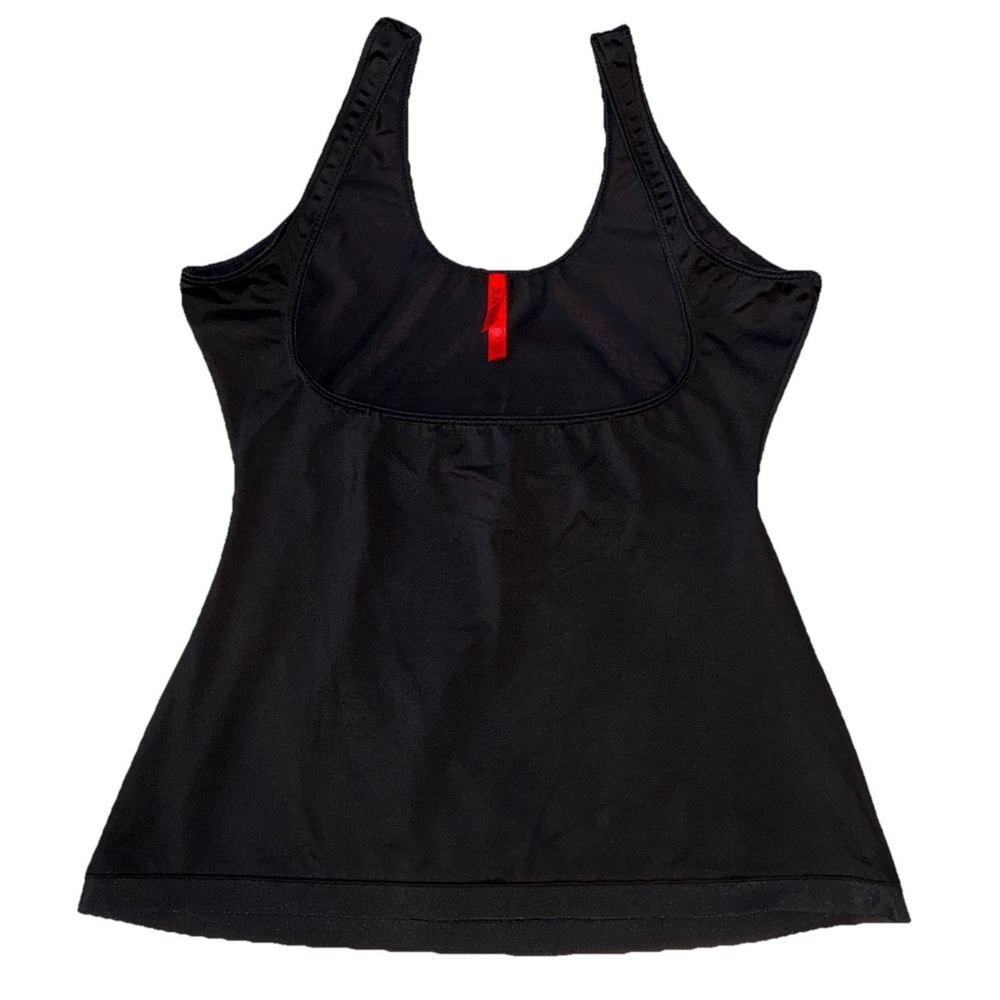 Spanx Open Bust Cami Top In Black Size XLarge Preowned